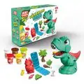 Dede Feed the Dinosaur Play Dough Set 03814 საბავშვო პლასტელინების ნაკრები