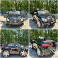 Mercedes Benz Painted Black - ელექტრო მანქანა კაუჩუკის საბურავებით