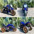 Electric Motorcycle Blue -  ელექტრო მოტოციკლეტი