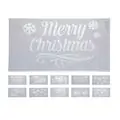 Christmas Design Stencil საახალწლო აქსესუარები