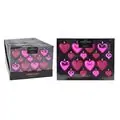 Christmas Hanging Decoration Heart Dark Pink ნაძვის ხის სათამაშოები