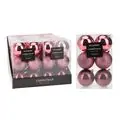 Christmas Hanging Decoration Ball Pink ნაძვის ხის სათამაშოები
