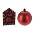 Christmas Hanging Decoration Ball Red ნაძვის ხის სათამაშოები
