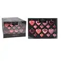 Christmas Hanging Decoration Heart Pink ნაძვის ხის სათამაშოები