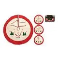 Christmas Decorations Carpet  ნაძვის ხის დეკორატიული ხალიჩა