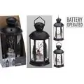 Christmas Lantern With Xmas Scene And Warm White Led ნაძვის ხის დეკორაცია
