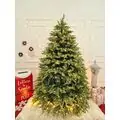 Christmas Tree With Lights - საახალწლო ნაძვის ხე შერეული სილიკონის წიწვებით და განათებებით 210 CM (OT2334)