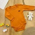 Cutie Bodysuit Dark Orange - ჩვილის ბოდე