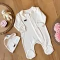 Baby Romper With Zipper - რომპერი