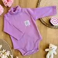 Bodysuit Sweet Elephant Purple - ჩვილის ბოდე