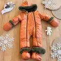 Exclusive Colorful Feathered Cosmonaut Jacket - საბავშვო ქურთუკი