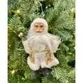 Christmas Decoration Santa 18 CM საახალწლო დეკორაცია სანტა