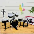 Jazz Drum Musical Dram Set სათამაშო მუსიკალური ინსტრუმენტების ნაკრები