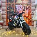 Electric Sports Moto White - ელექტრო მოტოციკლი