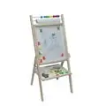 Natural wood magnetic board with counter - OPN საბავშვო ხის ორმხრივი სახატავი დაფა