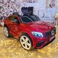 Mercedes Benz Electric Car Red - ელექტრო მანქანა კაუჩუკის საბურავებით