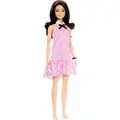 Barbie Doll Fashionista Doll with Black Wavy Hair - ბარბის თოჯინა
