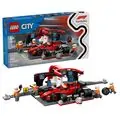Lego City 60443 F1® Pit Stop & Pit Crew with Ferrari Car