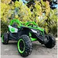 RC Racing Super Car Green - ელექტრო მანქანა კაუჩუკის საბურავებით
