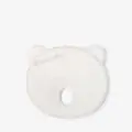 KikkaBoo Memory Foam Ergonomic Pillow Bear Airknit White ერგონომიული ბალიში ახალშობილისთვის