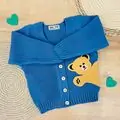Funny Bear Knitted Jacket - საბავშვო ნაქსოვი მოსაცმელი