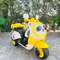Panda Motorcycle Yellow - ელექტრო მოტოციკლი