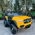 Mercedes Jeep Car Yellow - ელექტრო მანქანა