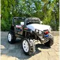 Mini Mitsubishi Jeep White - ელექტრო მანქანა