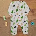 Yummy Pear Romper White - ჩვილის რომპერი