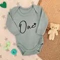 One With Heart Bodysuit - ჩვილის ბოდე