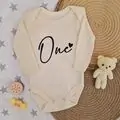 One With Heart Bodysuit - ჩვილის ბოდე