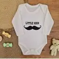 Little Man Bodysuit - ჩვილის ბოდე