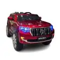 Toyota Land Cruiser Car Painted Red - ელექტრო მანქანა კაუჩუკის საბურავებით