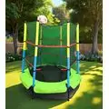 Metal & Plastic Trampoline 140cm LBT55 Green - ბატუტი