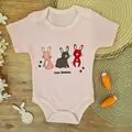 Cute Rabbits Bodysuit - ჩვილის ბოდე