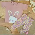 Pretty Rabbit 2 In 1 Set - ჩვილის სამოსის ნაკრები