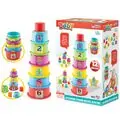 Dede Cylinder Tower Shape Sorter - განსავითარებელი სათამაშო
