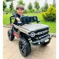 Super Jeep 4x4 Grey- ელექტრო მანქანა