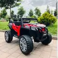RZR Sport Jeep Red - ელექტრო მანქანა კაუჩუკის საბურავებით