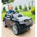 Toyota Jeep Black - ელექტრო მანქანა კაუჩუკის საბურავებით
