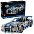Lego Technic 42210 2 Fast 2 Furious Nissan Skyline GT-R (R34) Car