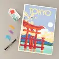 Tokyo City Diamantiny - თვლებით ხატვა