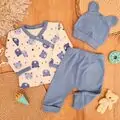 Little Bear 3 In 1 Set - ჩვილის სამოსის ნაკრები