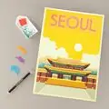 Seoul City Diamantiny - თვლებით ხატვა
