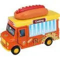 Hot Dog Pull Back Truck - სათამაშო მექანიკური მანქანა