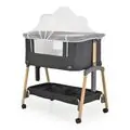 Cangaroo Baby Crib Adoro Black ახალშობილის საწოლი