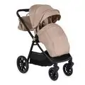 Cangaroo Baby Stroller 3 in 1 Celebrity Crepe-beige - საბავშვო ეტლის კომპლექტი
