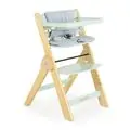 Cangaroo Wooden high chair Caramel mint საკვები სკამ-მაგიდა