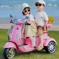 Vespa Scooter Pink - ელექტრო მოპედი