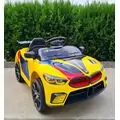 BMW Racing Car Yellow - ელექტრო მანქანა